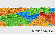 Political Panoramic Map of Yixian