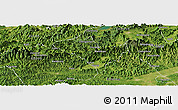 Satellite Panoramic Map of Yixian