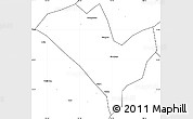 Blank Simple Map of Yixian