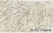 Shaded Relief 3D Map of Yuexi