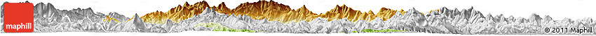 Physical Horizon Map of Yuexi, lighten, desaturated Physical Horizon Map of Yuexi, lighten, desaturated