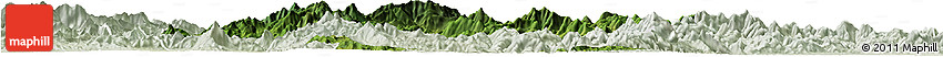Satellite Horizon Map of Yuexi, lighten