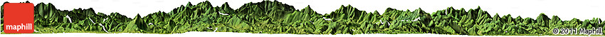 Satellite Horizon Map of Yuexi