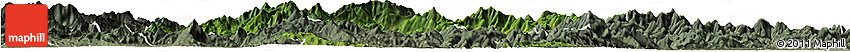 Satellite Horizon Map of Yuexi, semi-desaturated Satellite Horizon Map of Yuexi, semi-desaturated