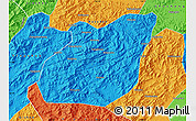Political Map of Yuexi