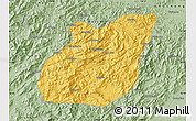 Savanna Style Map of Yuexi