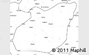 Blank Simple Map of Yuexi