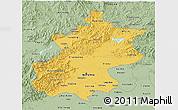 Savanna Style 3D Map of Beijing