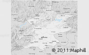 Silver Style 3D Map of Beijing