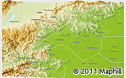 Physical 3D Map of Changping