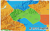 Political 3D Map of Changping