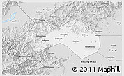 Silver Style 3D Map of Changping