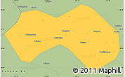 Savanna Style Simple Map of Changping