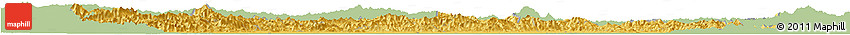 Savanna Style Horizon Map of Beijing, single color outside