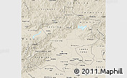 Shaded Relief Map of Beijing