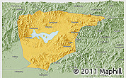 Savanna Style 3D Map of Miyun