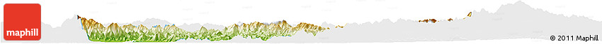 Physical Horizon Map of Miyun, single color outside