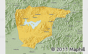 Savanna Style Map of Miyun