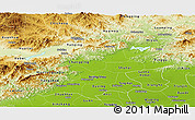 Physical Panoramic Map of Beijing