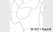 Blank Simple Map of Ba Xian, no labels