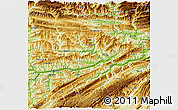 Physical 3D Map of Fengjie