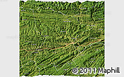 Satellite 3D Map of Fengjie