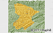 Savanna Style 3D Map of Fengjie