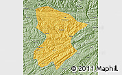 Savanna Style Map of Fengjie