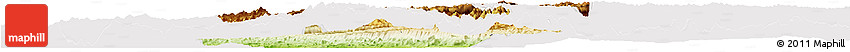 Physical Horizon Map of Shizhu, cropped outside