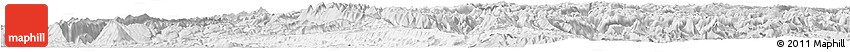 Silver Style Horizon Map of Shizhu