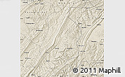 Shaded Relief Map of Shizhu