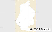 Classic Style Simple Map of Shizhu, single color outside
