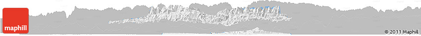 Gray Horizon Map of Yunyang, single color outside Gray Horizon Map of Yunyang, single color outside