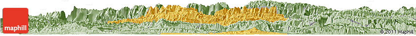 Savanna Style Horizon Map of Yunyang Savanna Style Horizon Map of Yunyang