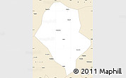 Classic Style Simple Map of Yunyang