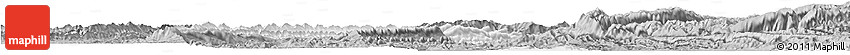 Gray Horizon Map of Zhong Xian