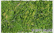 Satellite 3D Map of Datian