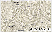 Shaded Relief 3D Map of Datian