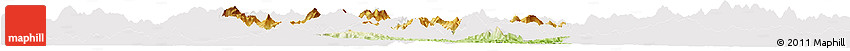 Physical Horizon Map of Datian, cropped outside