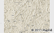 Shaded Relief Map of Datian