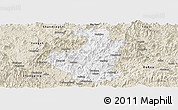 Classic Style Panoramic Map of Datian