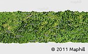 Satellite Panoramic Map of Datian