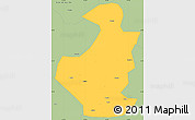 Savanna Style Simple Map of Datian