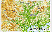 Physical 3D Map of Fuan