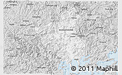 Silver Style 3D Map of Fuan