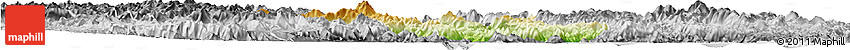 Physical Horizon Map of Fuan, desaturated