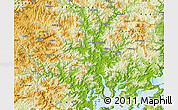 Physical Map of Fuan