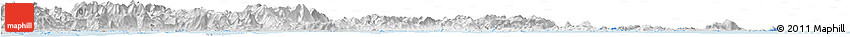 Silver Style Horizon Map of Fuqing