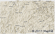 Shaded Relief 3D Map of Gutian