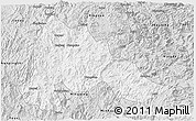 Silver Style 3D Map of Gutian